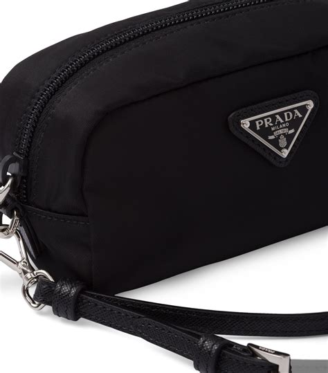 prada pencilcase|Prada cosmetic bag nylon.